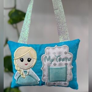 Handmade Disneys Frozen inspired Elsa tooth fairy pillow